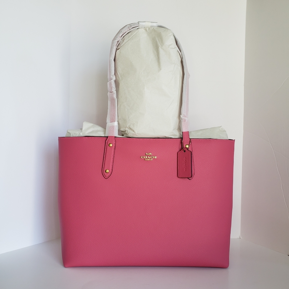 SOLD COACH | Central Tote with Zip - Picture 5 of 14